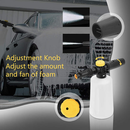 Adjustable Snow Foam Cannon Lance for Karcher K2–K7 Pressure Washers – High-Pressure Foam Sprayer Bottle for Car, Motorcycle & Outdoor Cleaning