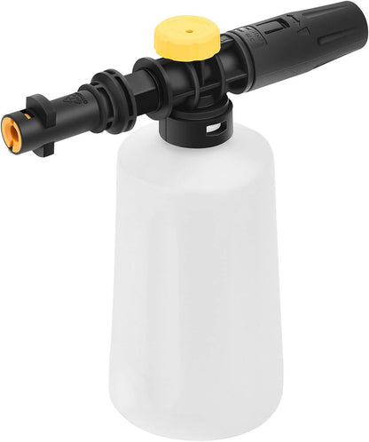 Adjustable Snow Foam Cannon Lance for Karcher K2–K7 Pressure Washers – High-Pressure Foam Sprayer Bottle for Car, Motorcycle & Outdoor Cleaning